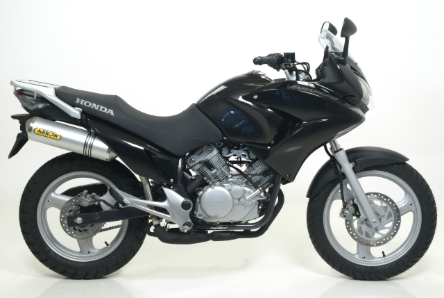 ARROW Auspuff THUNDER für Honda XL125V Varadero 2001-2012, Aluminium