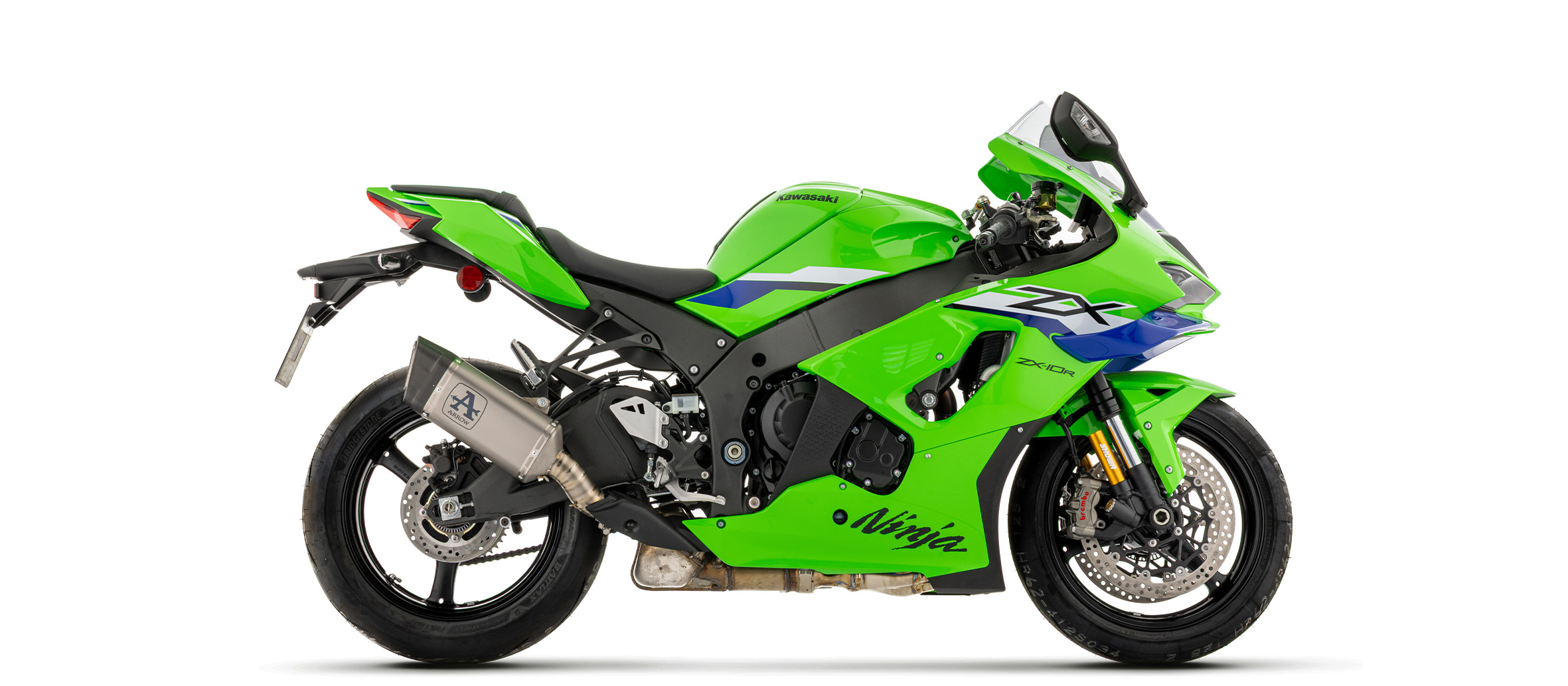 ARROW PISTA Slip-On Titan für Kawasaki Ninja ZX-10R, ZX-10RR, 2026-