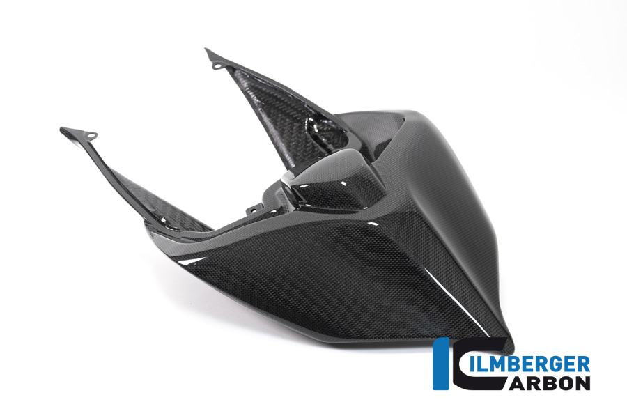 Ilmberger Carbon Sitzverkleidung. glänzend, Ducati Panigale V4, V4S, V4R 2019-