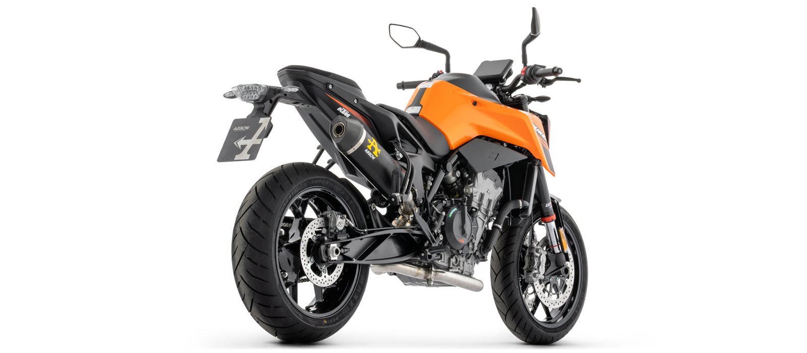 ARROW Auspuff RACE TECH Aluminium Dark für KTM 790 Duke, 2025-