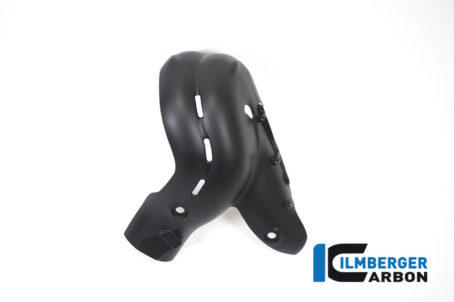 Ilmberger Carbon Auspuffhitzeschutz matt Set für Ducati Panigale V4 / V4S und Streetfighter V4