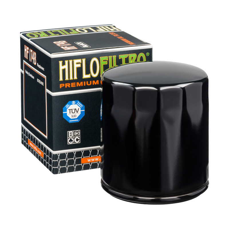 HIFLO Ölfilter HF174B für diverse Harley Davidson VRSC Modelle mit O-Ring-Satz
