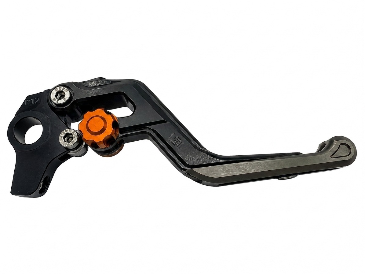 LSL ERGONIA Bremshebel R48R Schwarz/Orange/Anthrazit