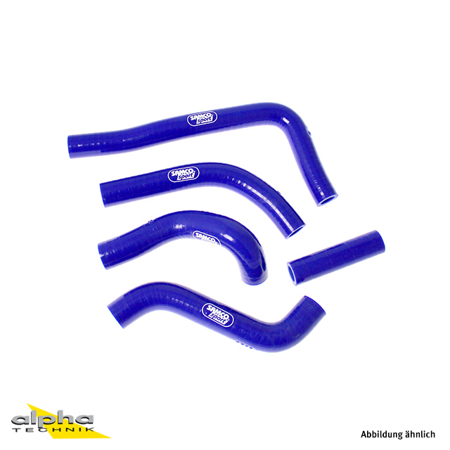SAMCO SPORT Siliconschlauch Kit OEM Design blau für Suzuki RMZ450 Modelljahr 2008-2014
