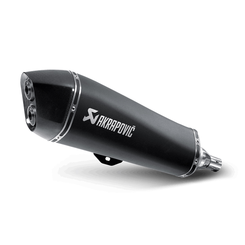 Akrapovic Slip-On Line (SS) Auspuff für Gilera Fuoco 500 2007-2016, Peugeot Satelis 400/500 2008-2011,Piaggio Modelle