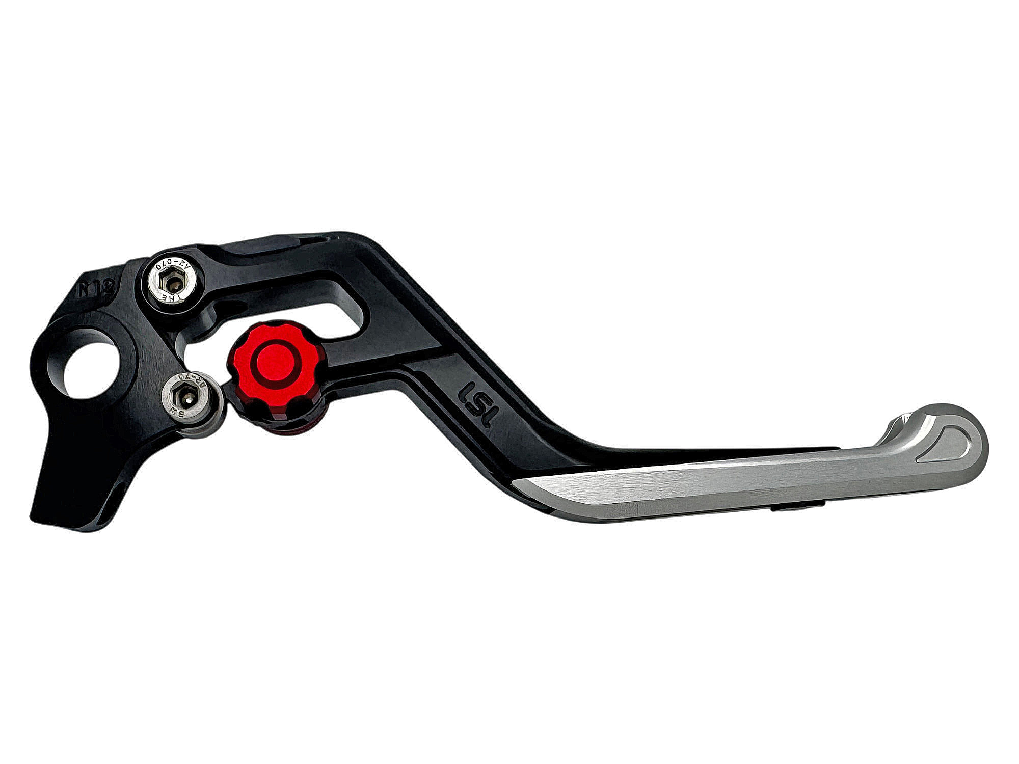 LSL ERGONIA Bremshebel R18R Schwarz/Rot/Silber