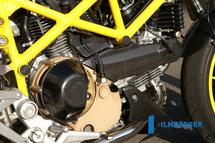 Ilmberger Carbon Zahnriemenabdeckung horizontal, Carbon