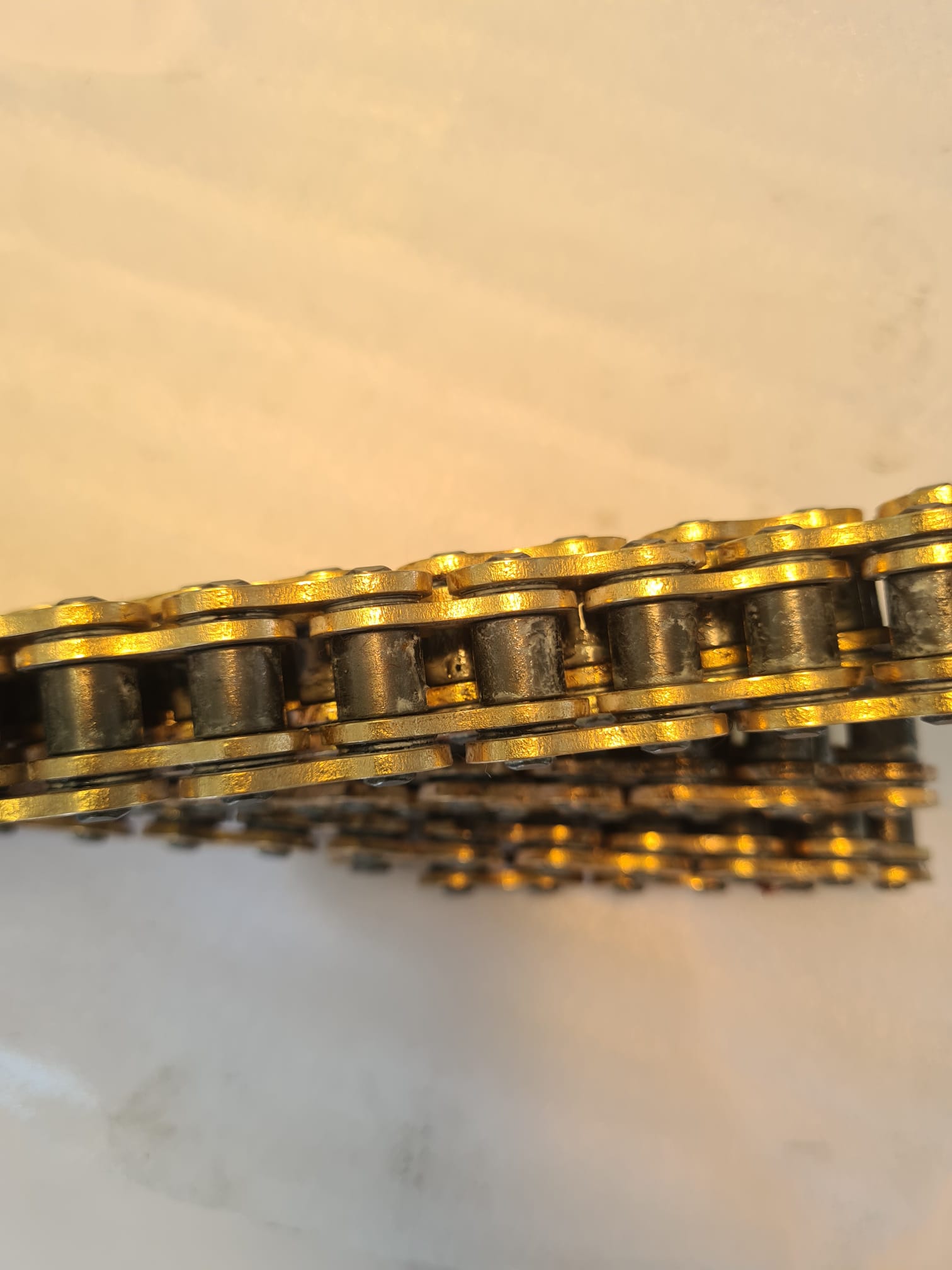 Kette ENUMA MVXZ-2 530, ideale OEM-Ersatzkette - 106 Glieder - Farbe Gold