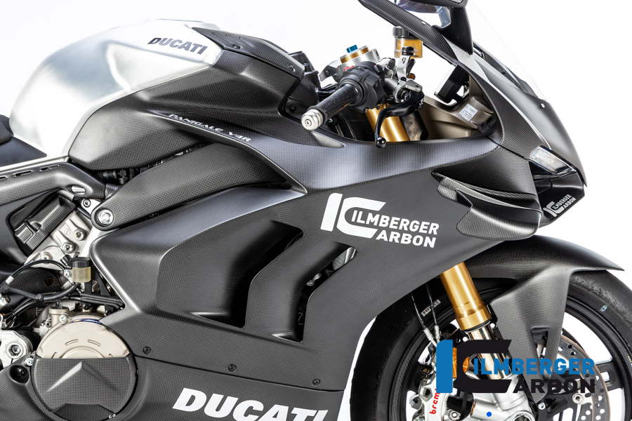 Ilmberger Carbon Verkleidungsseitenteil rechts matt Panigale V4 R