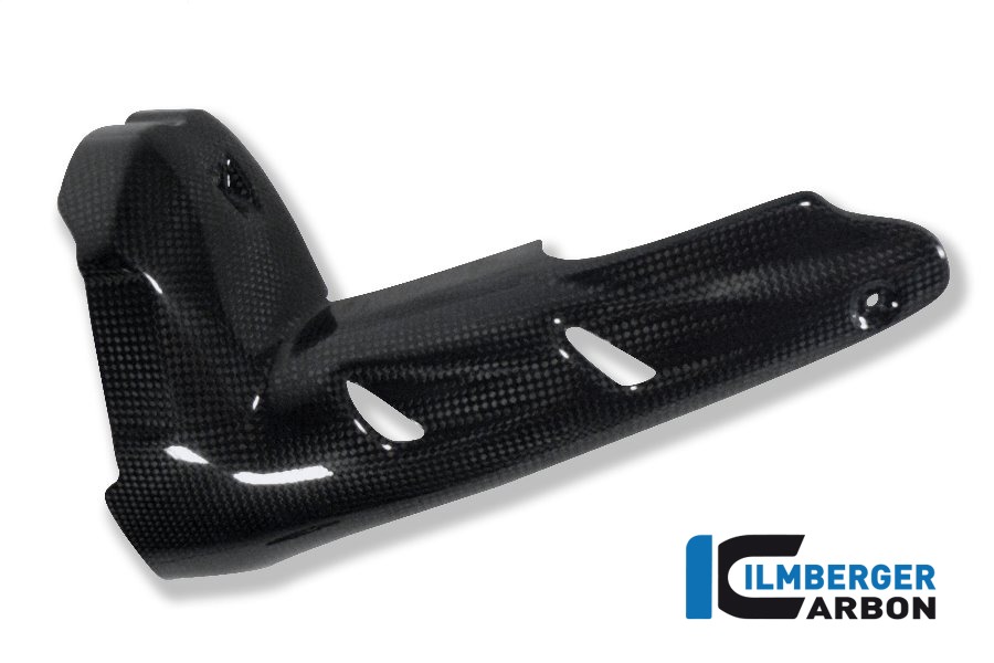 Ilmberger Carbon Auspuffhitzeschutz unten, Carbon