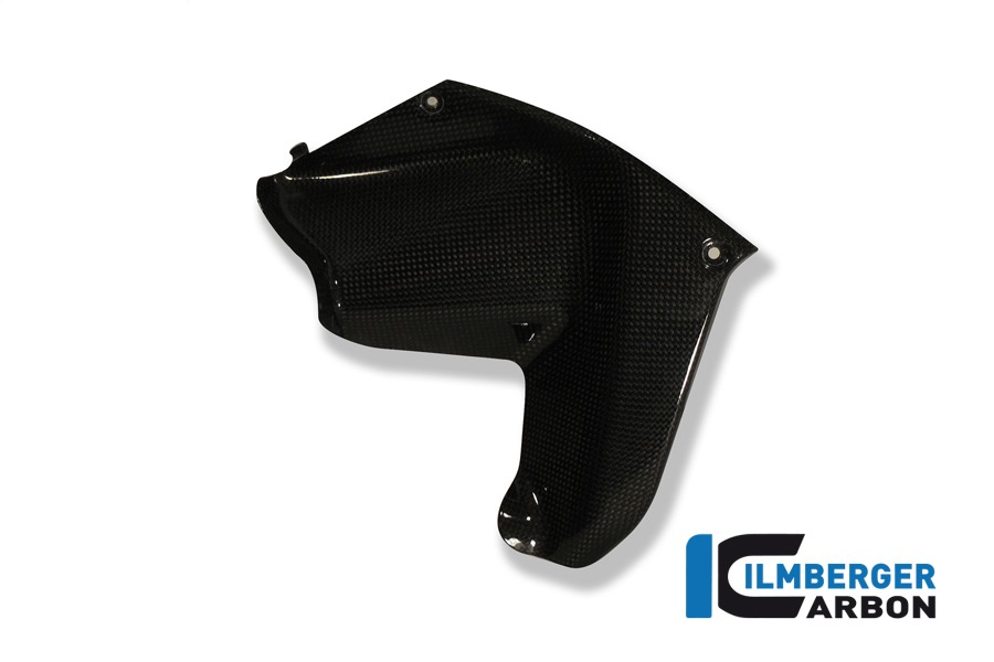 Ilmberger Carbon Luftabweiser am Tankseitenteil links, Carbon
