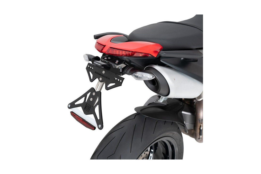 Barracuda Kennzeichenhalter für Ducati Hypermotard 950, Modelljahr 2020-21