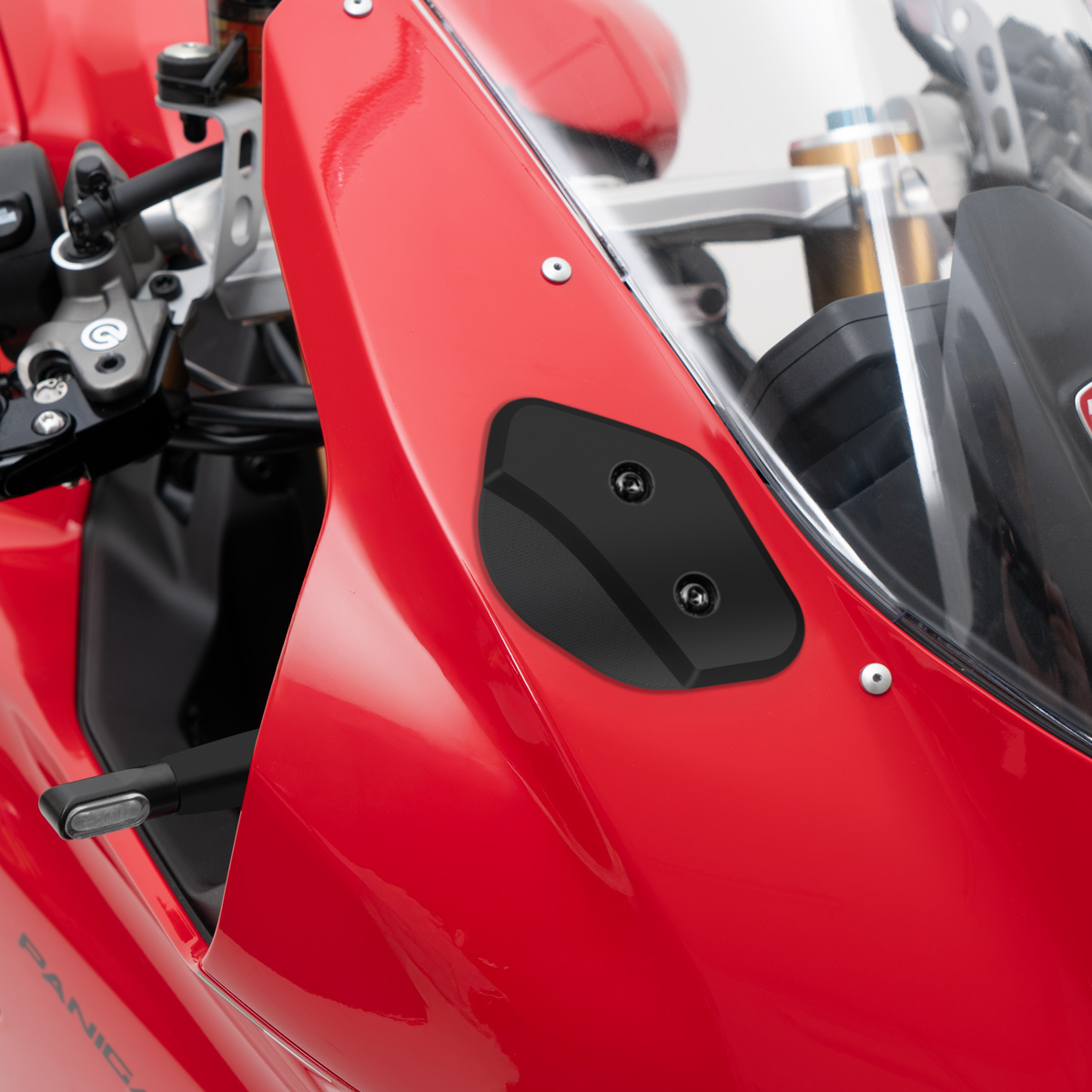 Barracuda Spiegelabdeckung für Ducati Panigale V2, Modelljahr 2025-