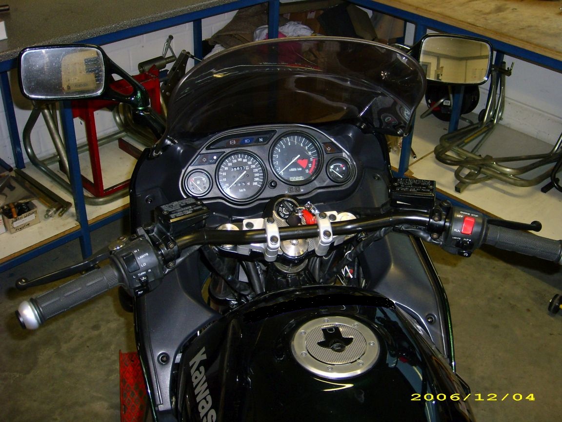LSL Superbike-Kit mit Teilegutachten für  Kawasaki GPZ1100F ABS, Typ ZXT10E,  1995-, silber, (Typ A)