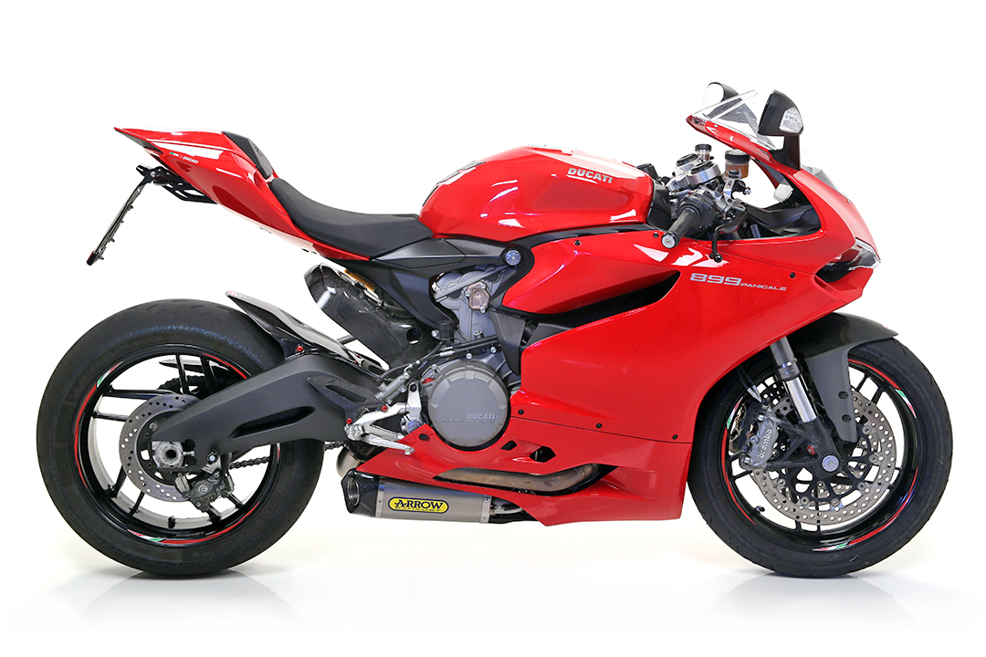 ARROW Auspuff WORKS für Ducati Panigale 899 / 1199 2012-2015, Titan