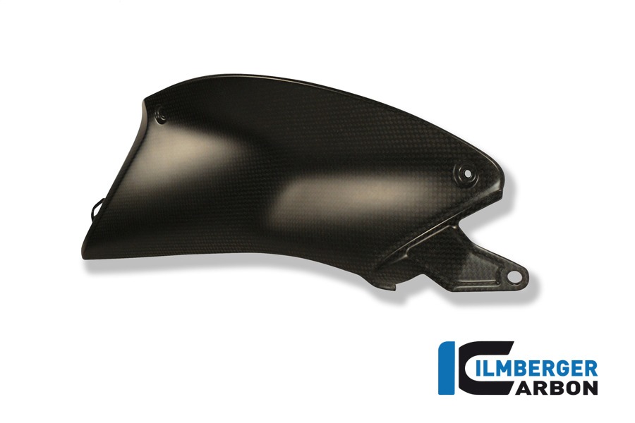 Ilmberger Carbon Seitendeckel am Tank rechts, Carbon