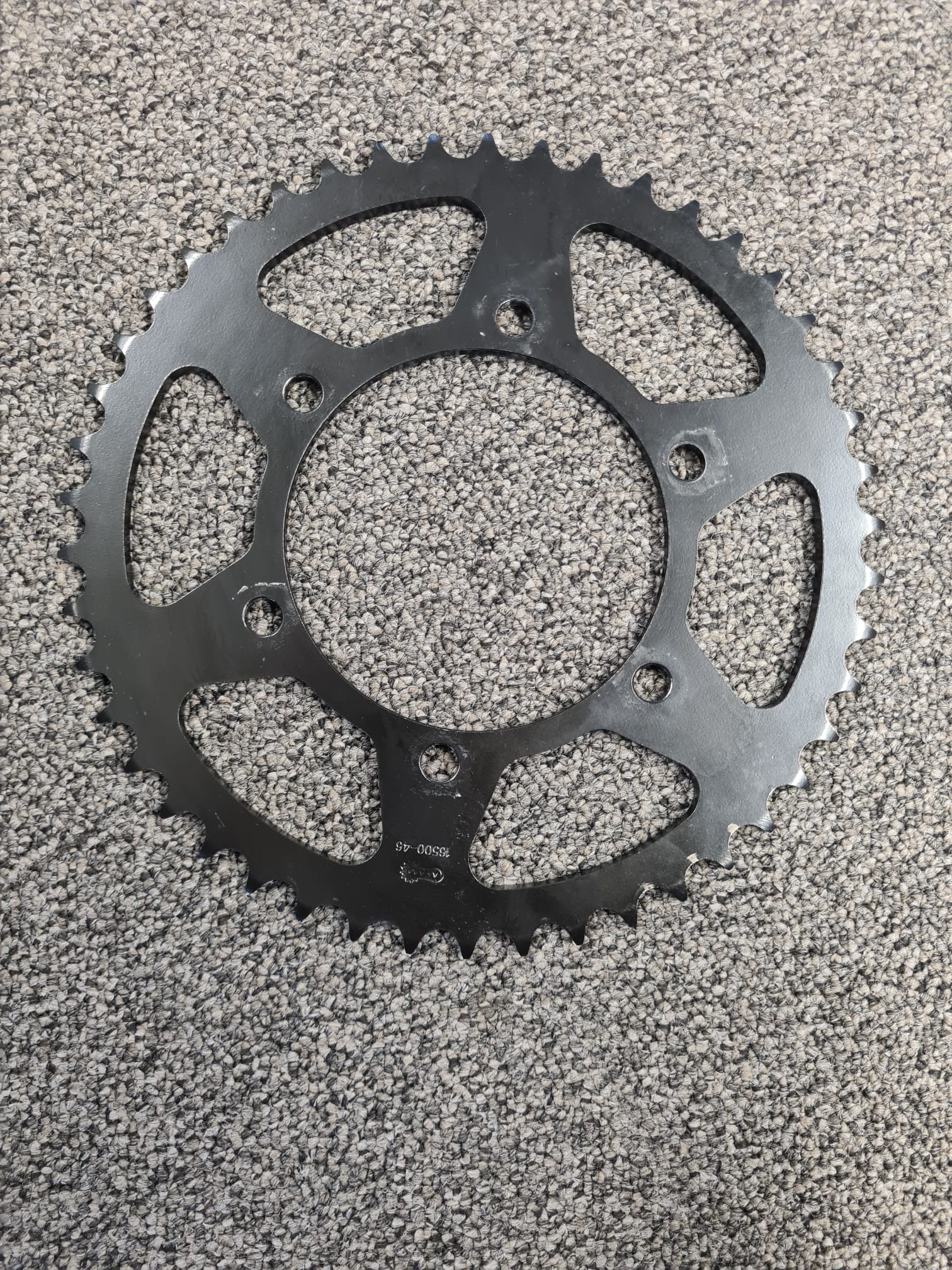 Kettenrad Stahl, 46 Zähne, Teilung 520