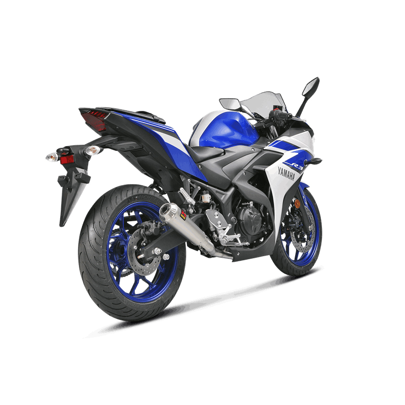 Akrapovic Racing Line (SS) Auspuffanlage für Yamaha MT-03 2016-2019, YZF-R25 2014-, YZF-R3 2015-