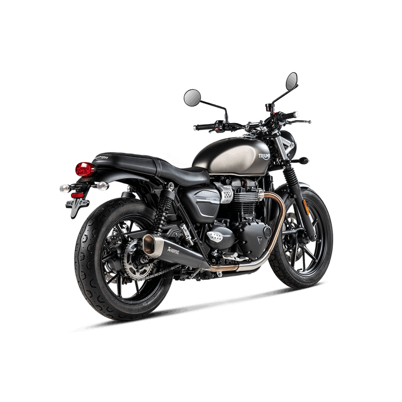 Akrapovic Slip-On Line (Titan) für Triumph Street Twin Modelljahr 2016-2020