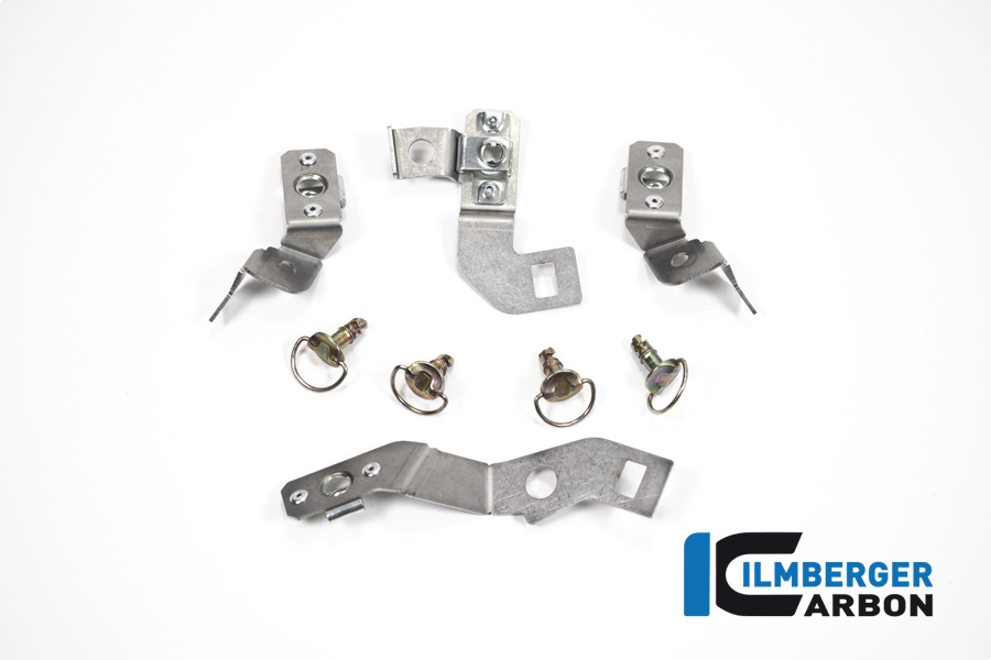 Ilmberger Carbon Verkleidungshalter Satz 4tlg, BMW S1000RR 2019-2022 , M1000RR 2021-2022