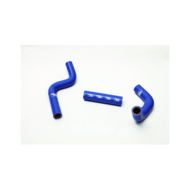 SAMCO SPORT Siliconschlauch Kit blau für Kawasaki KX80 KX85 Modelljahr 1998-2013