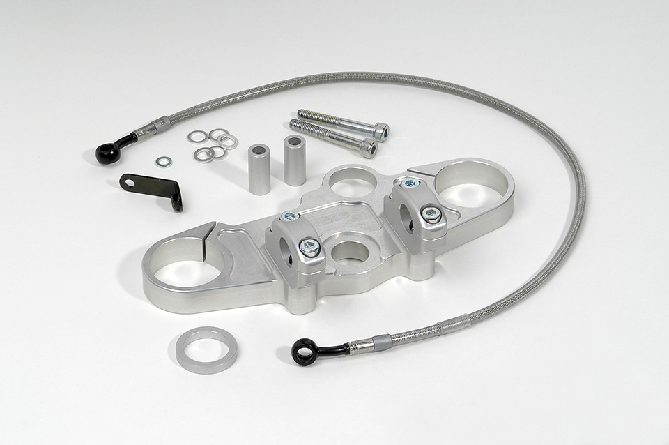 LSL Superbike-Kit mit Teilegutachten für  Suzuki GSX-R750, Typ WVBD,  2000-2003, GSX-R1000, Typ WVBL,  2001-2002, silber, (Typ G)