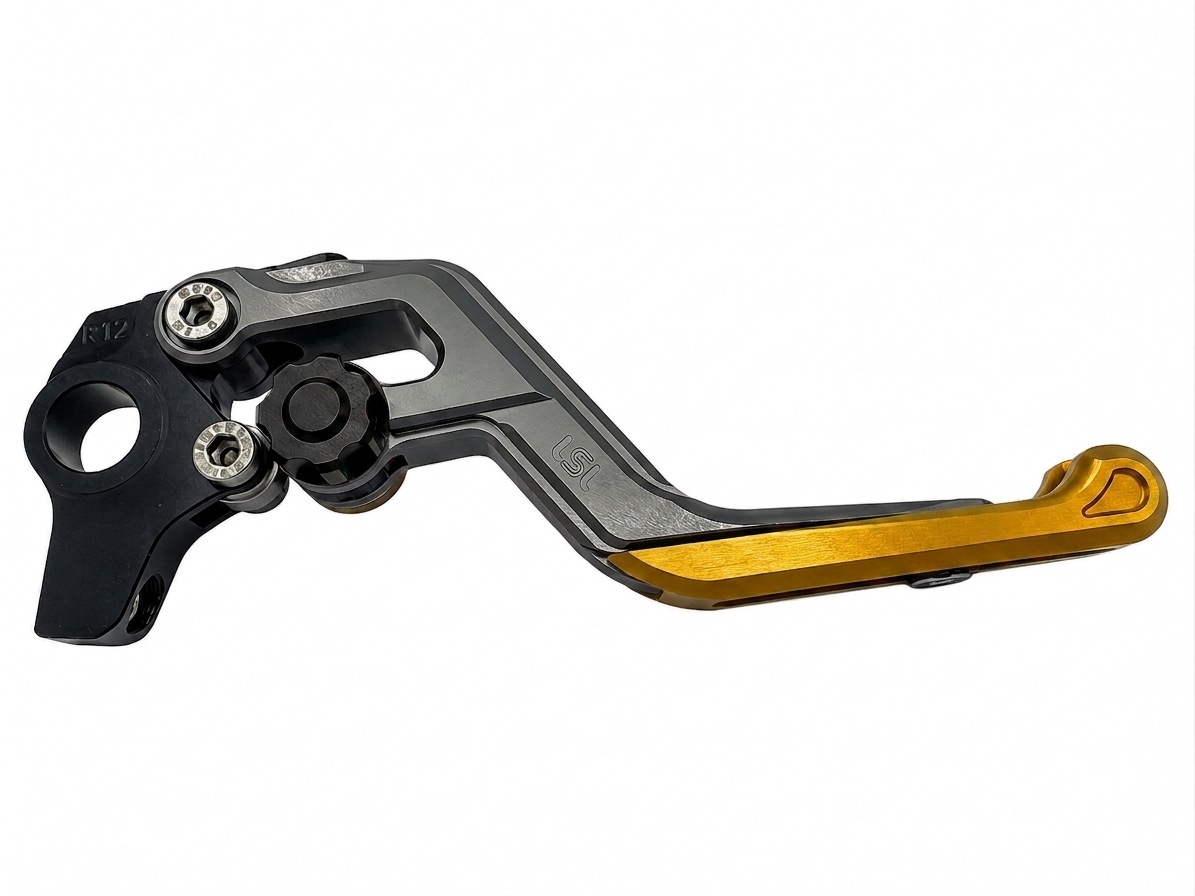 LSL ERGONIA Bremshebel R22 Anthrazit/Schwarz/Gold