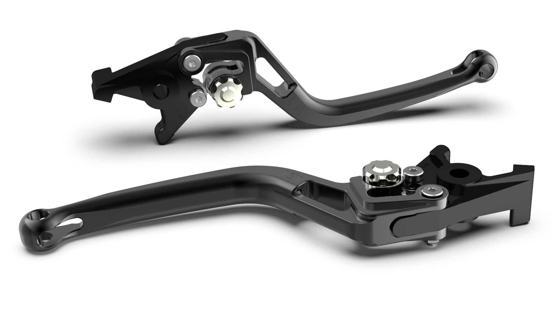 LSL Bremshebel BOW R82, schwarz/silber