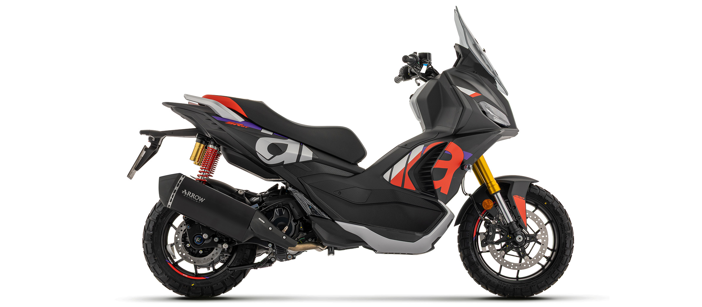 ARROW Auspuff DARK SONORA Racing für Aprilia SR 400 GT, 2026-