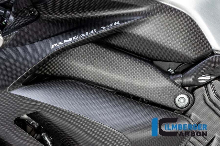 Ilmberger Carbon Rahmenabdeckung links matt Ducati Panigale V4 R
