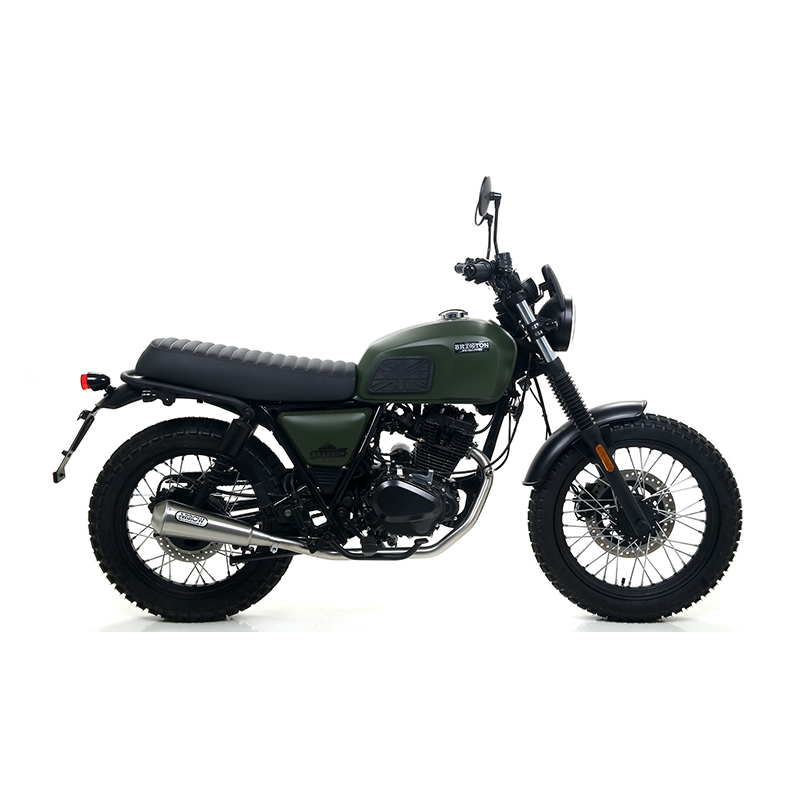 ARROW Racing-Krümmer für Brixton BX 2019-  / Felsberg 125X 2019 , ohne Katalysator