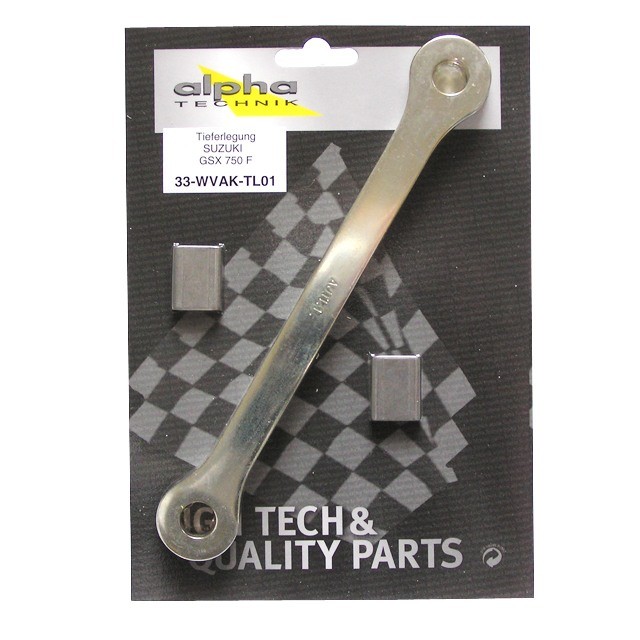 alpha Technik Tieferlegungssatz 35mm für Suzuki GSX750F; Typ AK; Modelljahr 1998-