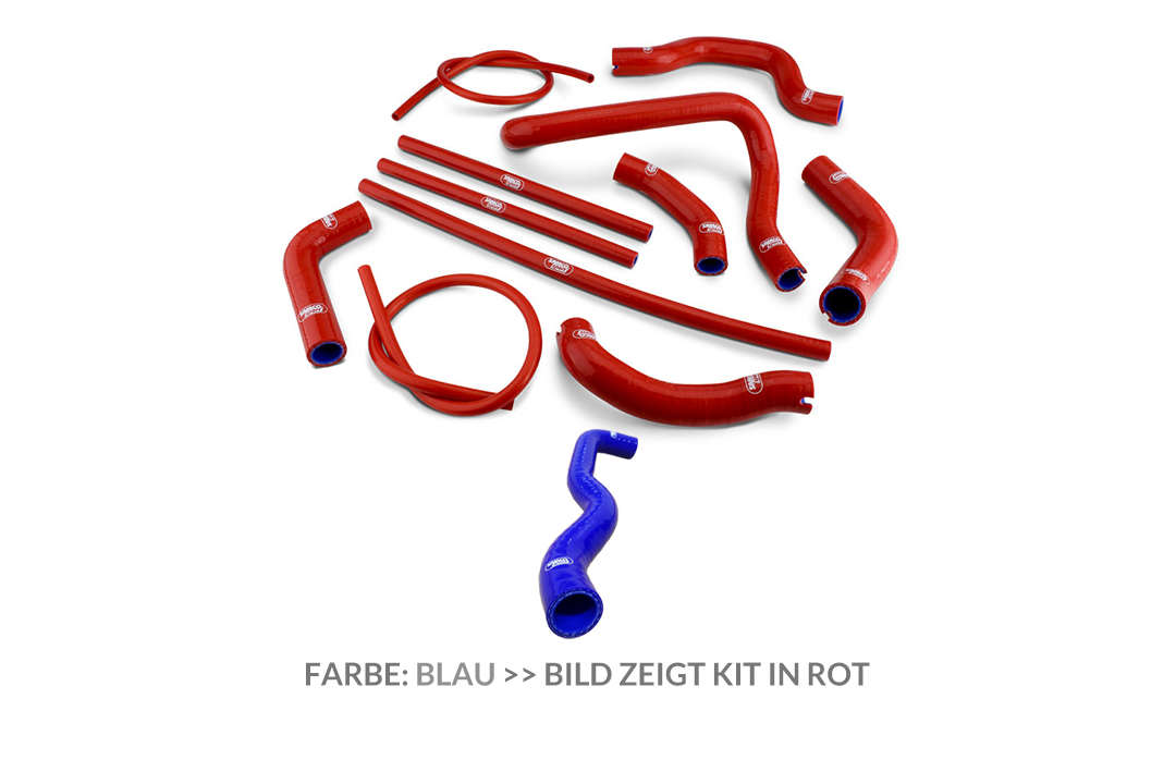 SAMCO SPORT Siliconschlauch Kit blau für Ducati Monster 937 (plus / SP), 2021-2025