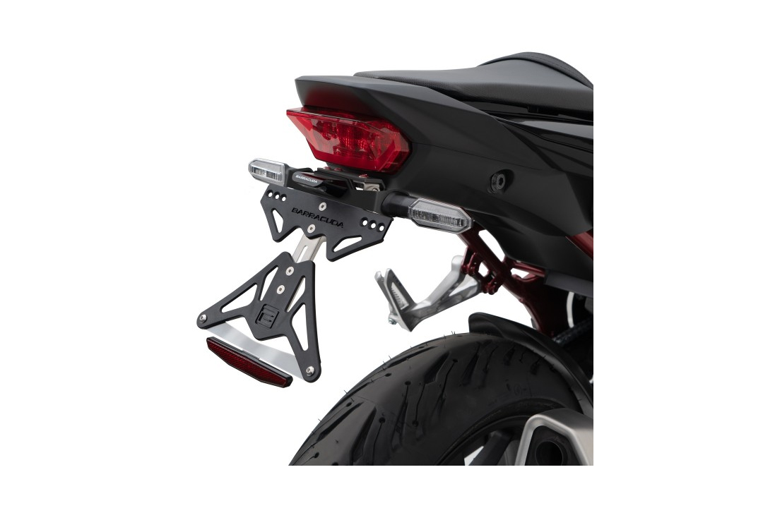 Barracuda Kennzeichenhalter für Honda CB750 Hornet 2023- zur Verwendung mit originalen Blinkern
