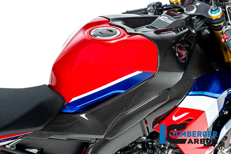 Ilmberger Carbon Tankabdeckung, glänzend, für Honda CBR1000RR-R Fireblade (SP), SC82, ab 2020-
