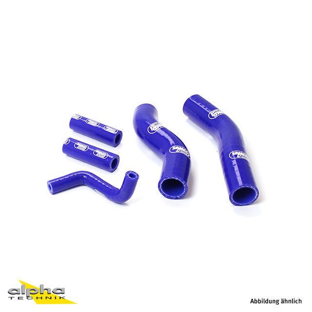 SAMCO SPORT Siliconschlauch Kit blau für BMW F800GS Adventure 4G80 Modelljahr 2009-2018