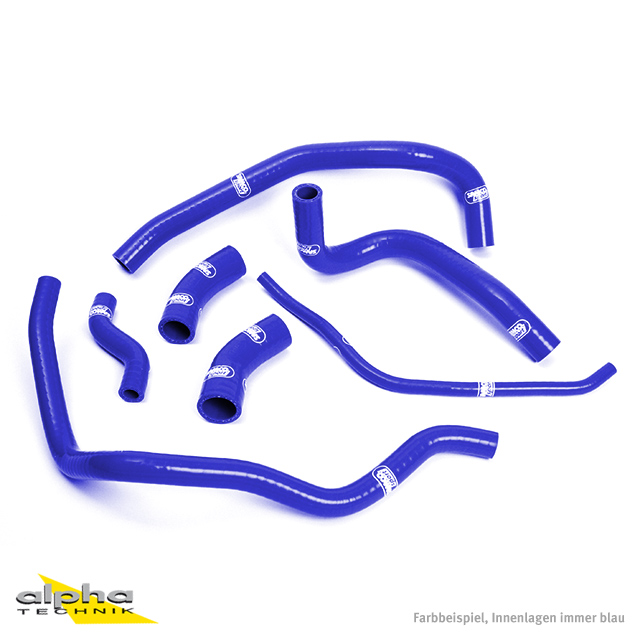 SAMCO SPORT Siliconschlauch Kit blau für Yamaha V Max 1200 Modelljahr 1985-2007