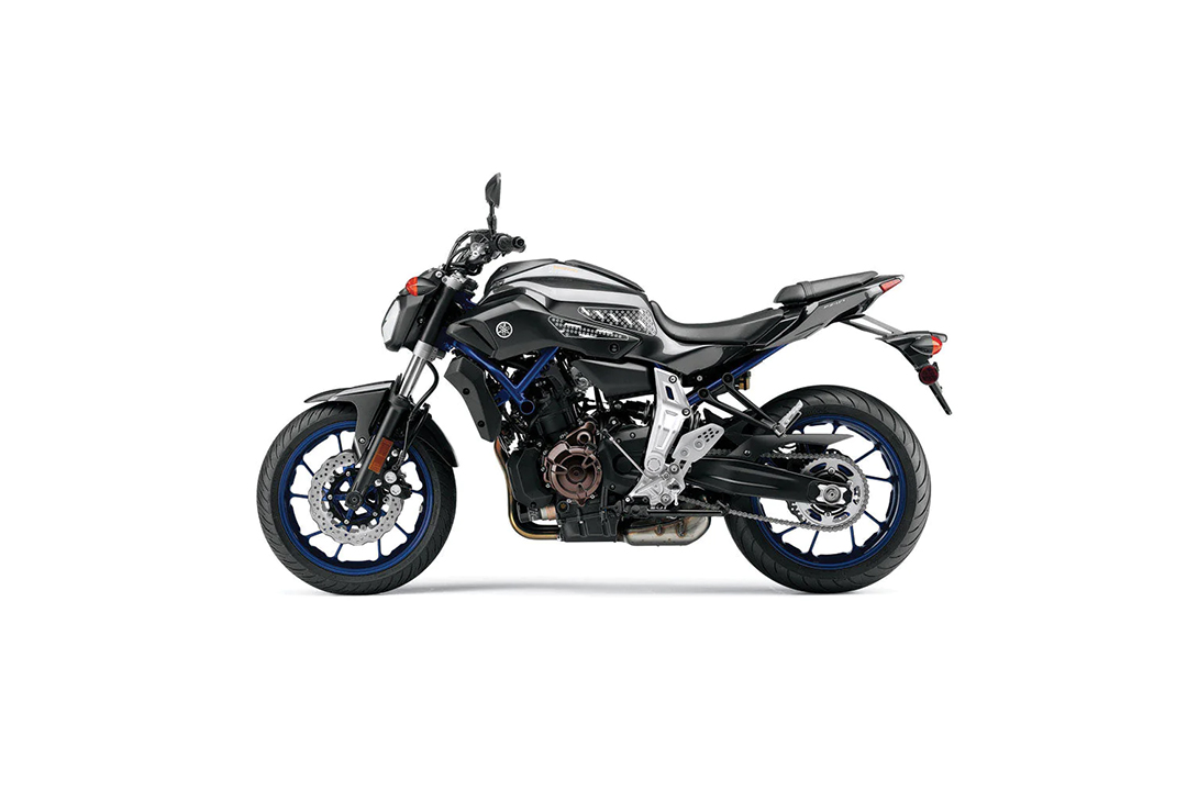 Stompgrip hybrid, Volcano, für Yamaha MT07 (Moto Cage), 2015-2017