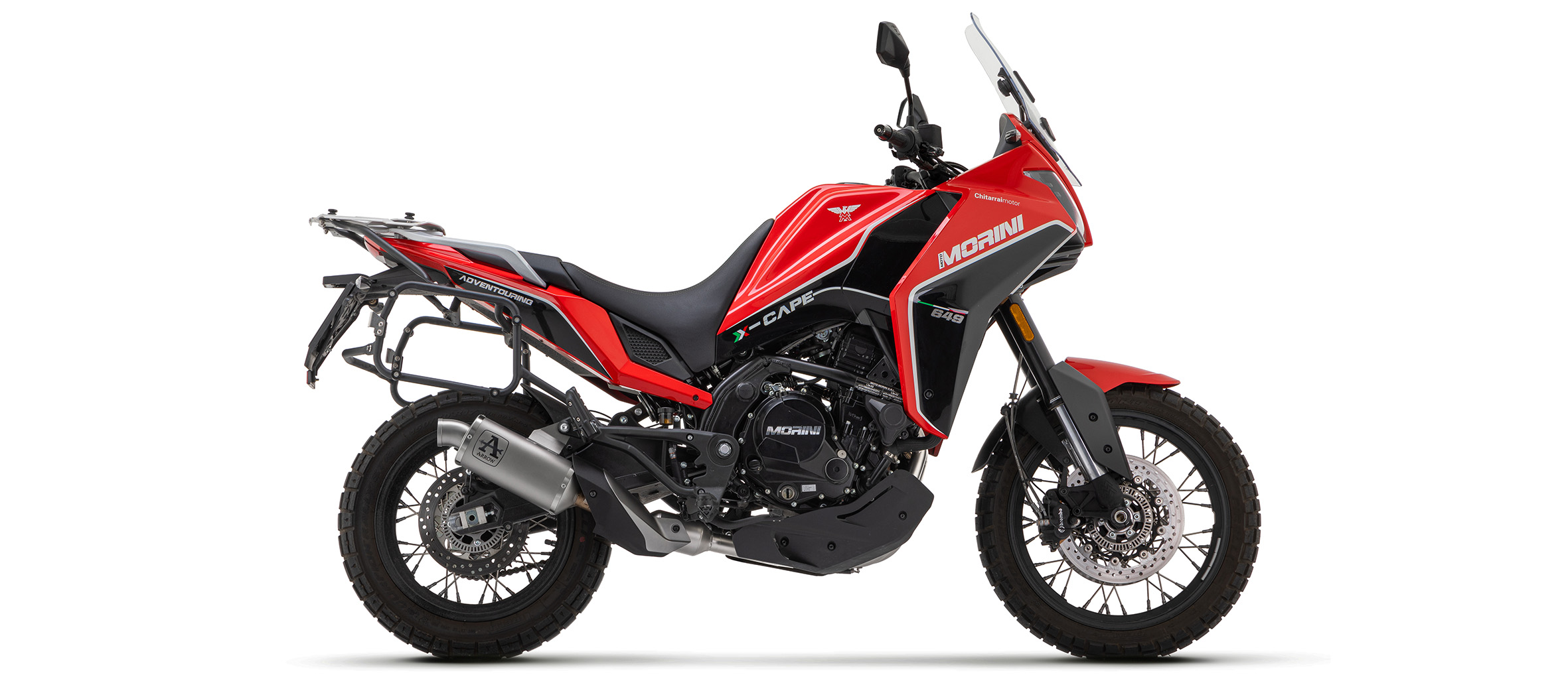 ARROW Auspuff INDY RACE Titan für Moto Morini X-Cape 650 2022-2025