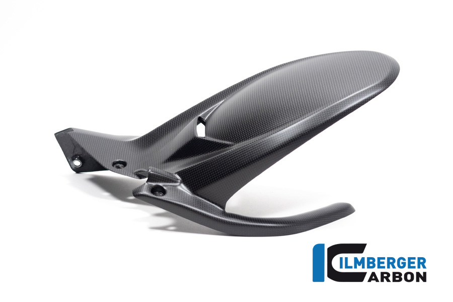 Ilmberger Carbon Kotflügel hinten mit Bremsleitungsabdeckung, matt, Ducati Multistrada V4 Pike's Peak 2022-