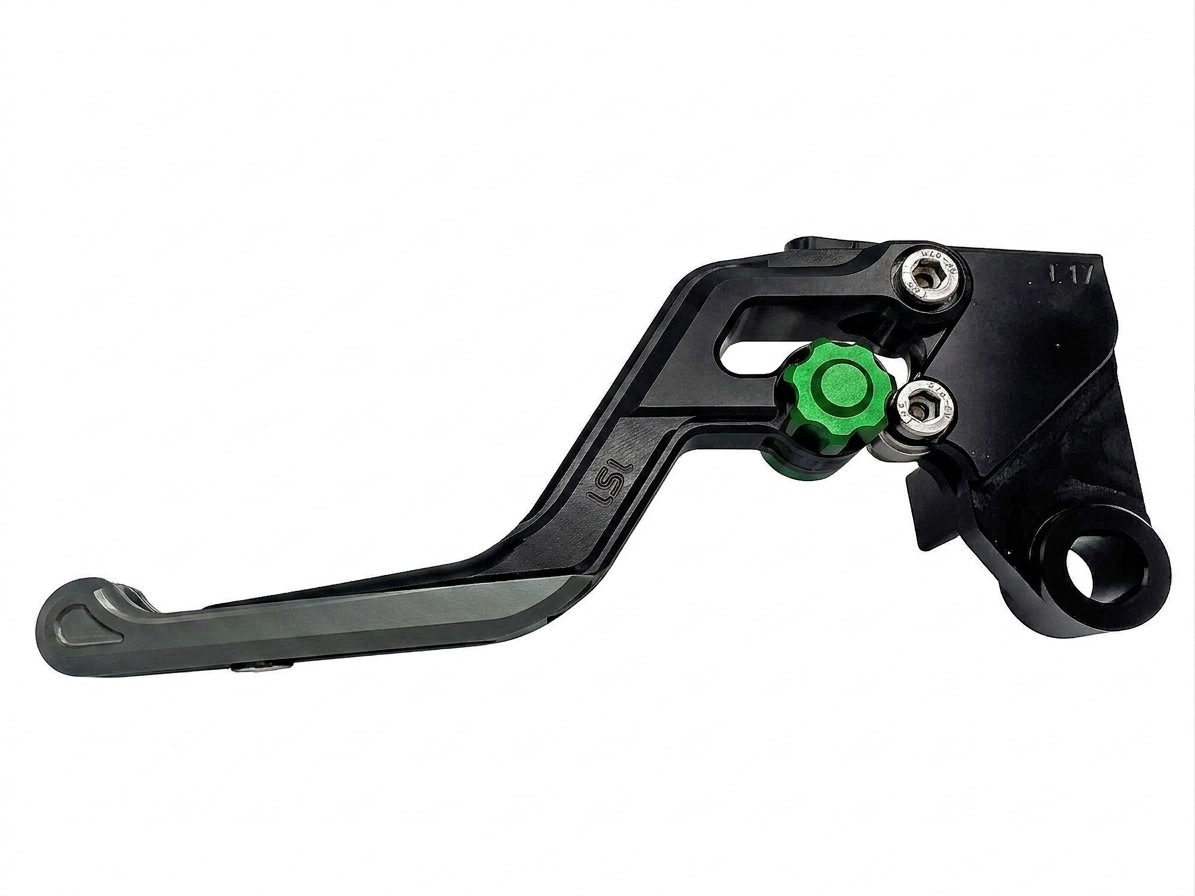 LSL ERGONIA Kupplungshebel L08 Schwarz/Grün/Anthrazit
