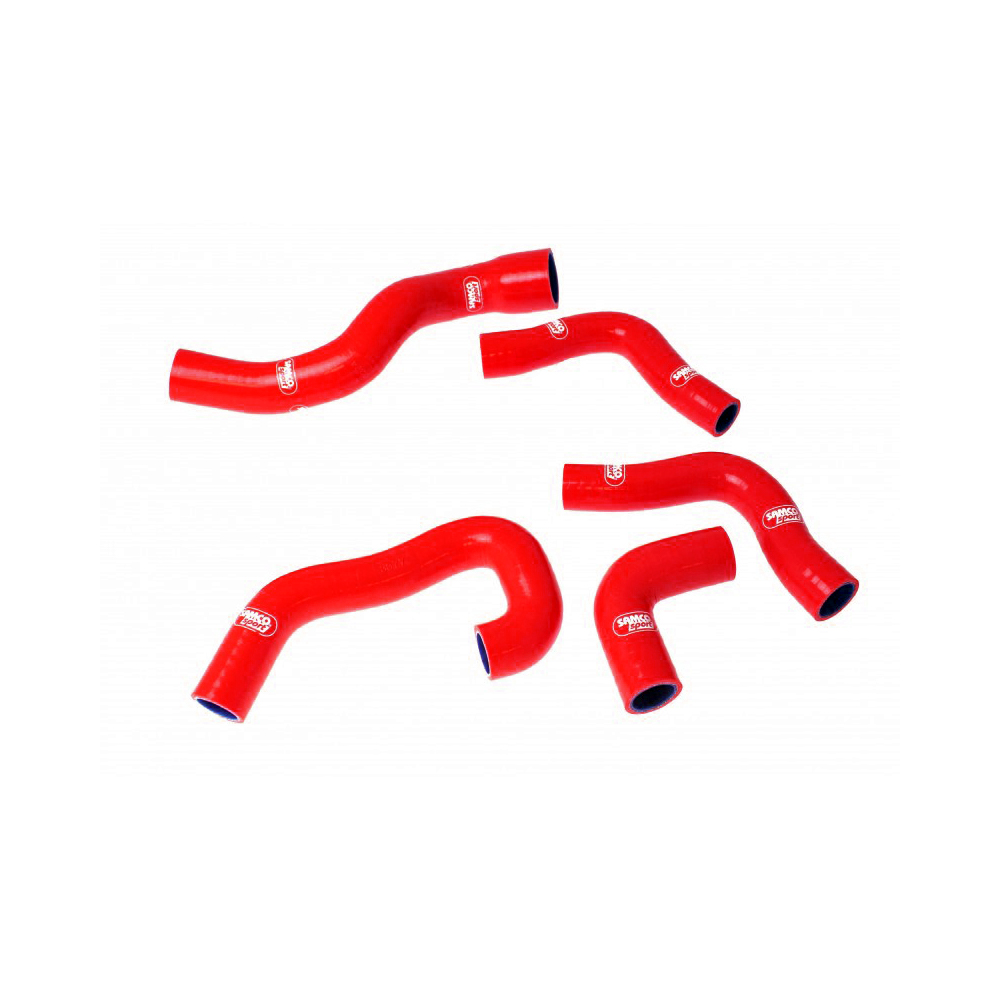 SAMCO SPORT Siliconschlauch Kit rot für KTM 1190 RC8 R Track Modelljahr 2009-2015