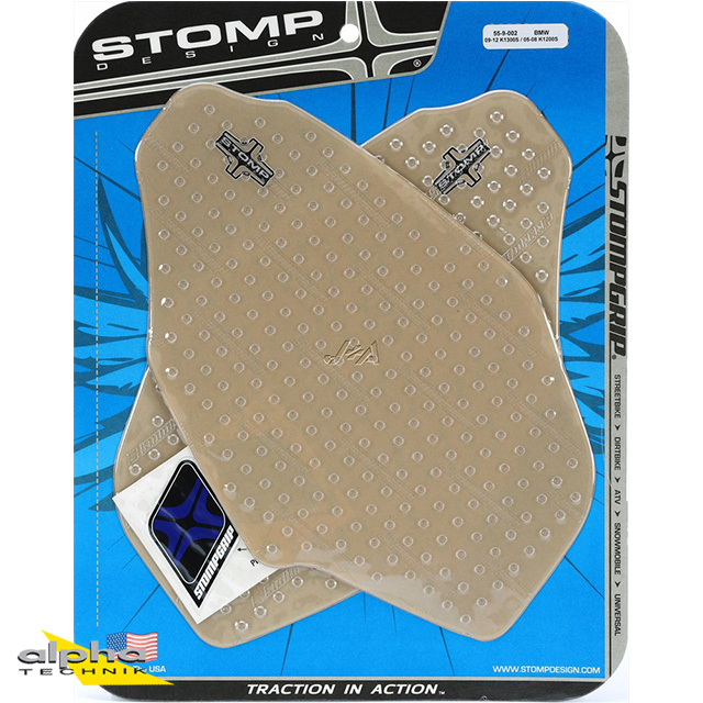 Stompgrip klar, Volcano, für BMW K1200S, 2003-2009, K1300S, 2009-2016