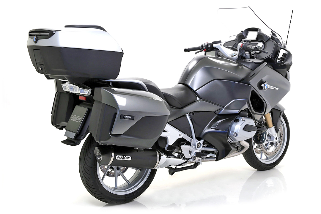 ARROW Auspuff RACE TECH für BMW R1200RT 2014-16 aus Aluminium, schwarz