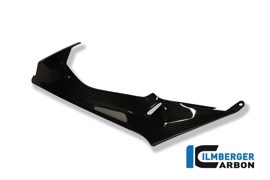Ilmberger Carbon Seitendeckel links am Tank, Carbon