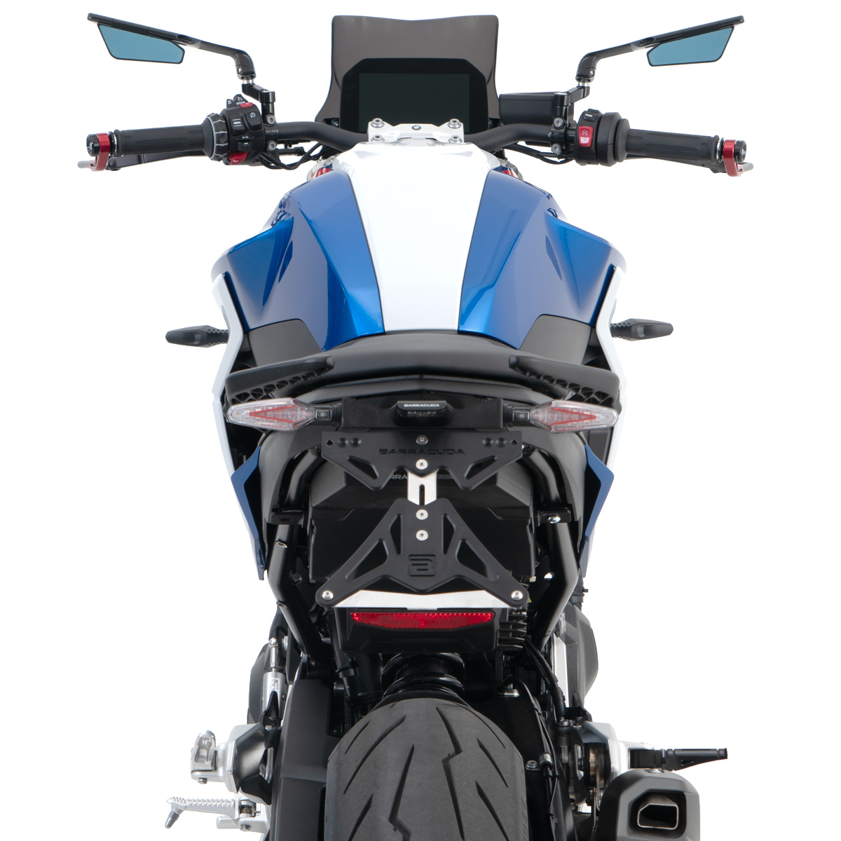 Barracuda Kennzeichenhalter für BMW F900R 2026- für Originalblinker