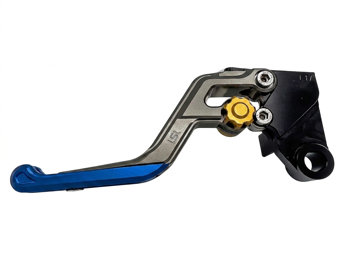 LSL ERGONIA Kupplungshebel L18 Anthrazit/Gold/Blau