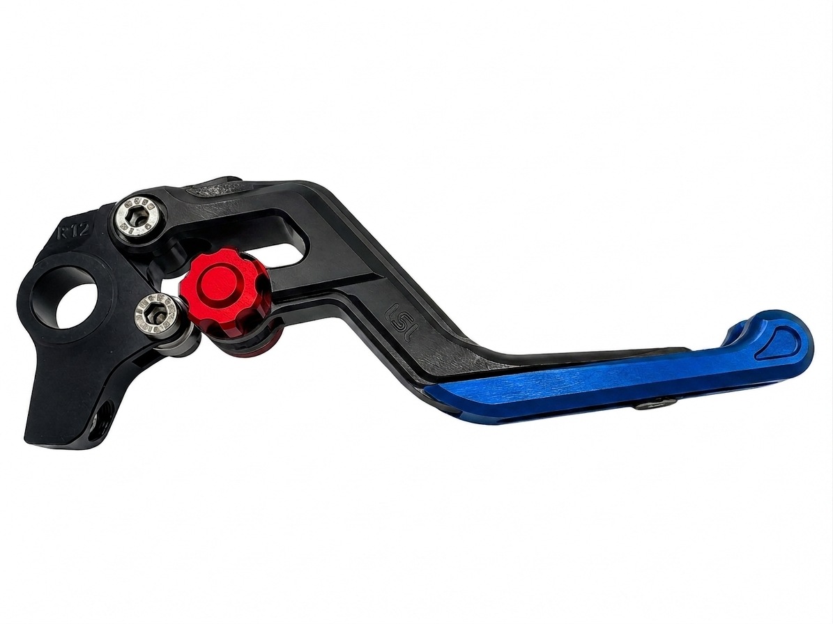 LSL ERGONIA Bremshebel R34R Schwarz/Rot/Blau