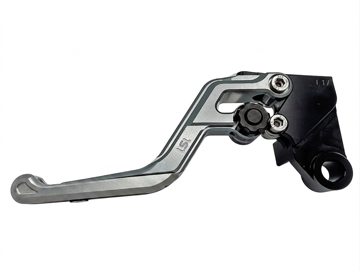 LSL ERGONIA Kupplungshebel L24 Silber/Schwarz/Silber