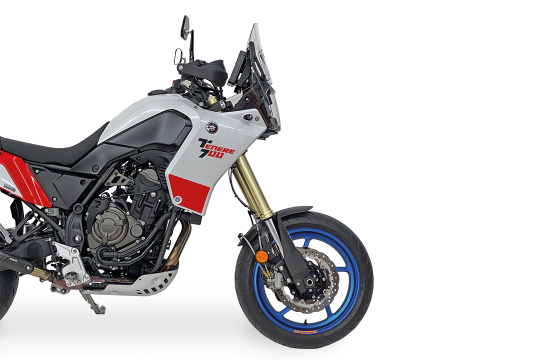OZ Piega Umbausatz 17" Aluminium Schmiedefelgen für Yamaha Tenere 700 ab 2019 blau matt 